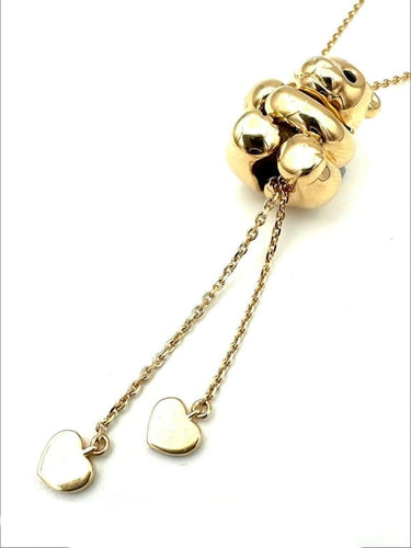 Collier Chopard Animal World Collection - Collier Teddy Bear en or rose 18K 58 Facettes