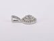 Pendentif Pendentif en or blanc avec diamants 58 Facettes 2028