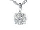 Pendentif Pendentif en or blanc avec diamants 58 Facettes 2074