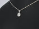 Pendentif Pendentif en or blanc 14 carats avec diamants 58 Facettes 2074