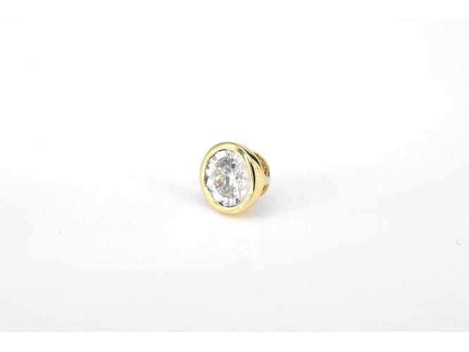 Pendentif Pendentif en or 14 carats avec diamant taille brillant 58 Facettes 2092