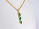 Pendentif Pendentif en or 14 carats avec diamant et émeraude 58 Facettes 2141