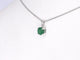 Pendentif Pendentif en or blanc avec émeraude 58 Facettes 2205