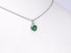 Pendentif Pendentif en or blanc avec émeraude 58 Facettes 2205