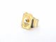 Boucles d'oreilles Boucles d'oreilles en or jaune 14 carats avec diamants 58 Facettes 2339