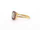 Bague 54 Bague en or jaune avec diamants et rubis 58 Facettes 2345