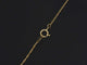 Collier Collier en or jaune 14 carats avec diamant naturel 58 Facettes 2353