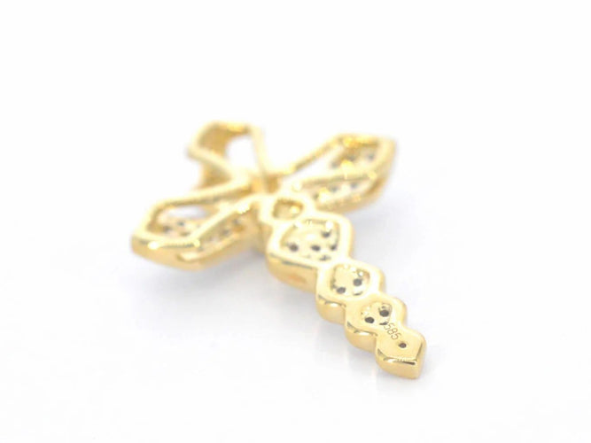 Pendentif Pendentif en or jaune et diamants 58 Facettes 2337