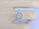 Bague 54 Bague d'entourage en or blanc avec diamants 58 Facettes 2008