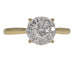 Bague 54 Bague en or jaune 14 carats avec diamant 0,46 ct 58 Facettes 2103