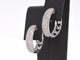 Boucles d'oreilles Boucles d'oreilles en or blanc 14 carats avec diamants naturels 58 Facettes 2113