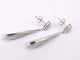 Boucles d'oreilles Boucles d’oreilles en or blanc 14 carats serties de diamants 58 Facettes 2159