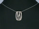 Pendentif Pendentif design en or rose et diamants 58 Facettes 2244