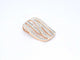 Pendentif Pendentif design en or rose et diamants 58 Facettes 2244