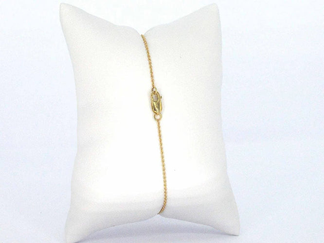 Bracelet Bracelet en or jaune 14 carats avec diamants 58 Facettes 2359