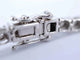 Bracelet Bracelet tennis en or blanc 14 carats avec diamants 58 Facettes 2021