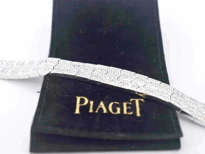 Bracelet Piaget - Bracelet en or 18 carats avec diamants taille brillant 10,06 ct 58 Facettes 3139