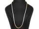 Collier Collier en or jaune 14 carats serti de diamants 3,50 ct 58 Facettes 2184