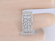 Bague 54 Bague en or blanc 14 carats avec diamant 1,00 ct 58 Facettes 2188
