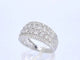 Bague 54 Bague en or blanc 14 carats avec diamant 1,00 ct 58 Facettes 2188