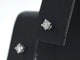 Boucles d'oreilles Boucles d’oreilles en or blanc 14 carats serties de diamants 58 Facettes 2270