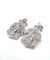 Boucles d'oreilles Boucles d’oreilles couronne en platine et diamants taille Old Mine 58 Facettes