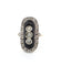 Bague 55 2021 F - Bague en or jaune 18 carats avec onyx et diamants 58 Facettes