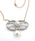 Pendentif Pendentif Art déco en platine et or avec diamants et perle 58 Facettes