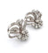 Boucles d'oreilles Boucles d'oreilles couronne en platine avec diamants 58 Facettes