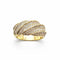 Bague 54 Bague en or jaune 750 pavée de diamants (1,70 ct) 58 Facettes 50379