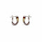 Boucles d'oreilles Boucles d'oreilles en or blanc et jaune, émeraudes et diamants 58 Facettes 50395