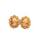 Boucles d'oreilles Boucles d'oreilles camée vintage en or jaune 750 58 Facettes 50403