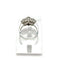Bague 51 Bague grappe en or blanc 14 carats et diamants 58 Facettes 50406