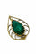 Pendentif Pendentif en or jaune avec émeraude colombienne cabochon 44,5 ct et diamants 58 Facettes 50015