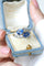 Bague 57 Toi et Moi - Bague en or jaune et blanc 18 K, saphirs de Ceylan et diamants 58 Facettes