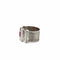 Bague 53 Bague - Rubis et diamants en or blanc 58 Facettes 50167
