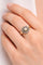 Bague 58 Bague fleur en or jaune, perle et diamants taille rose 58 Facettes 50208
