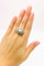Bague 54 Bague motif floral en or blanc avec perle et diamants 58 Facettes 50277