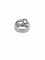 Bague 53 Bague ceinture en or blanc 18 carats et diamants naturels 58 Facettes