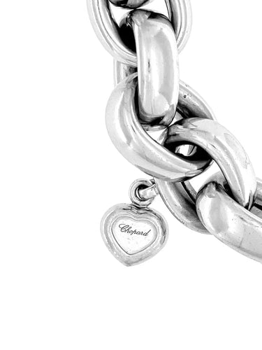 Bracelet Chopard Les Chaînes - Bracelet en or blanc 18 carats 58 Facettes