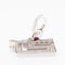 Pendentif Cartier Le Baiser du Dragon - Pendentif en or blanc 18 carats, diamants et rubis 58 Facettes