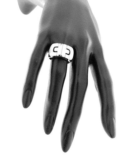 Bague 56.5 Bulgari Parentesi - Bague en or blanc 18 carats 58 Facettes