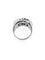 Bague 56.5 Bulgari Parentesi - Bague en or blanc 18 carats 58 Facettes