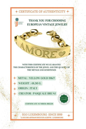 Bracelet Pasquale Bruni - Bracelet en or jaune 18 carats 58 Facettes