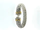 Bracelet Bersani - Bracelet cuff flexible en or 18 carats avec diamants 58 Facettes