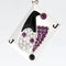 Pendentif Cartier - Pendentif Carte Joker en or 18 carats, diamants, onyx et rubis 58 Facettes