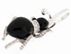 Broche Cartier - Broche La Fourmi en or blanc 18 carats, diamants et onyx 58 Facettes
