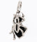 Broche Cartier - Broche La Fourmi en or blanc 18 carats, diamants et onyx 58 Facettes