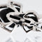 Broche Cartier - Broche La Fourmi en or blanc 18 carats, diamants et onyx 58 Facettes
