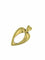 Pendentif Piaget - Pendentif cœur en or jaune 18 carats 58 Facettes